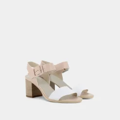 SANDALI BIANCO/NUDE E218654D