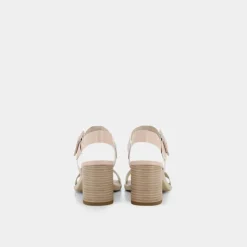 SANDALI BIANCO/NUDE E218654D