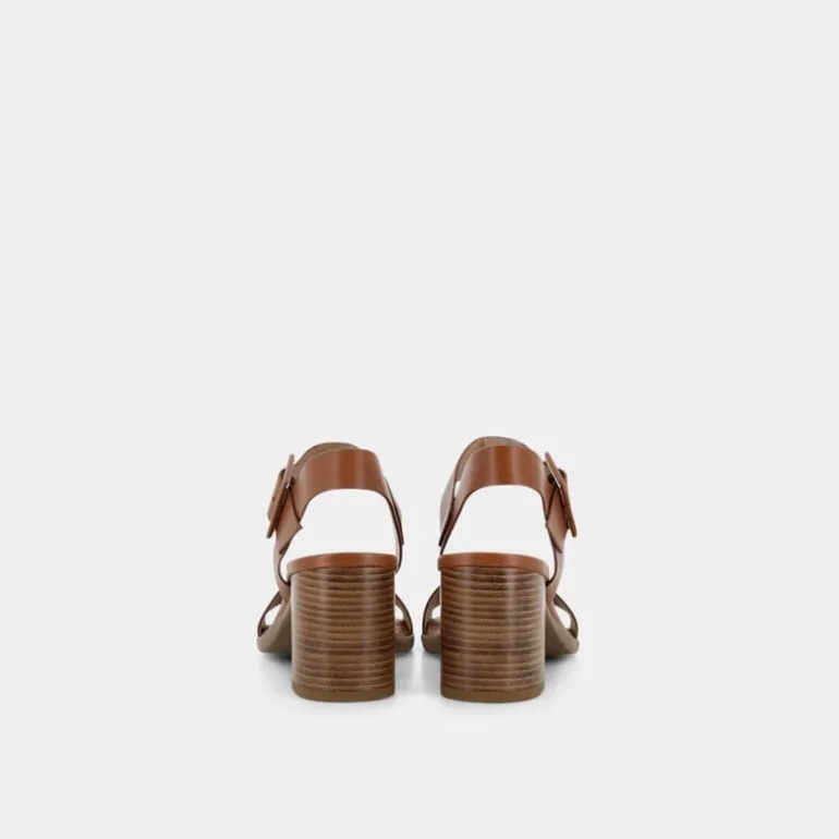 SANDALI GIALLO/CUOIO E218654D