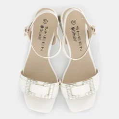 SANDALI LATTE ME-E25D-21