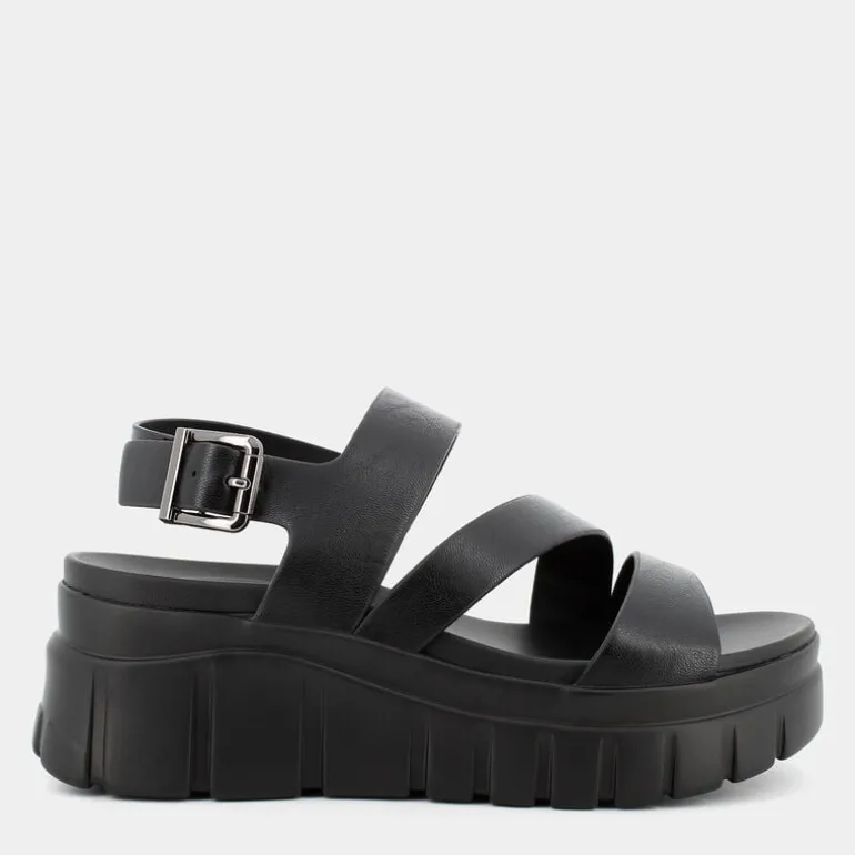 SANDALI NERO XM-E25D-30