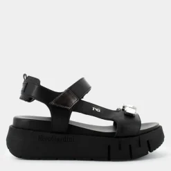 SANDALI NERO E410707D