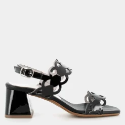 SANDALI NERO CM-E25D-06