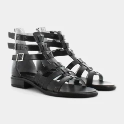 SANDALI NERO E012490D