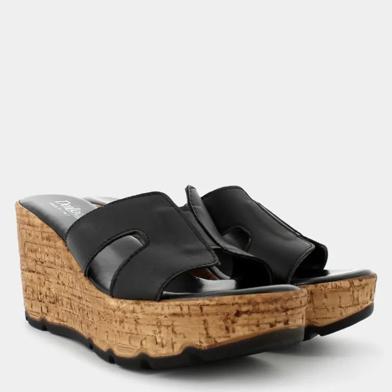 SANDALI NERO CL-E24D-07