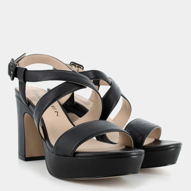 SANDALI NERO ME-E25D-50