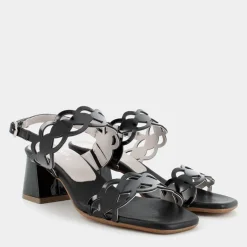 SANDALI NERO CM-E25D-06