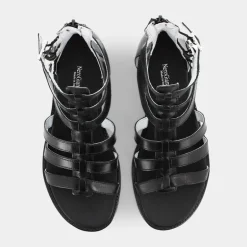 SANDALI NERO E012490D