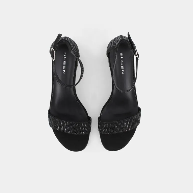 SANDALI NERO DY-E23D-03