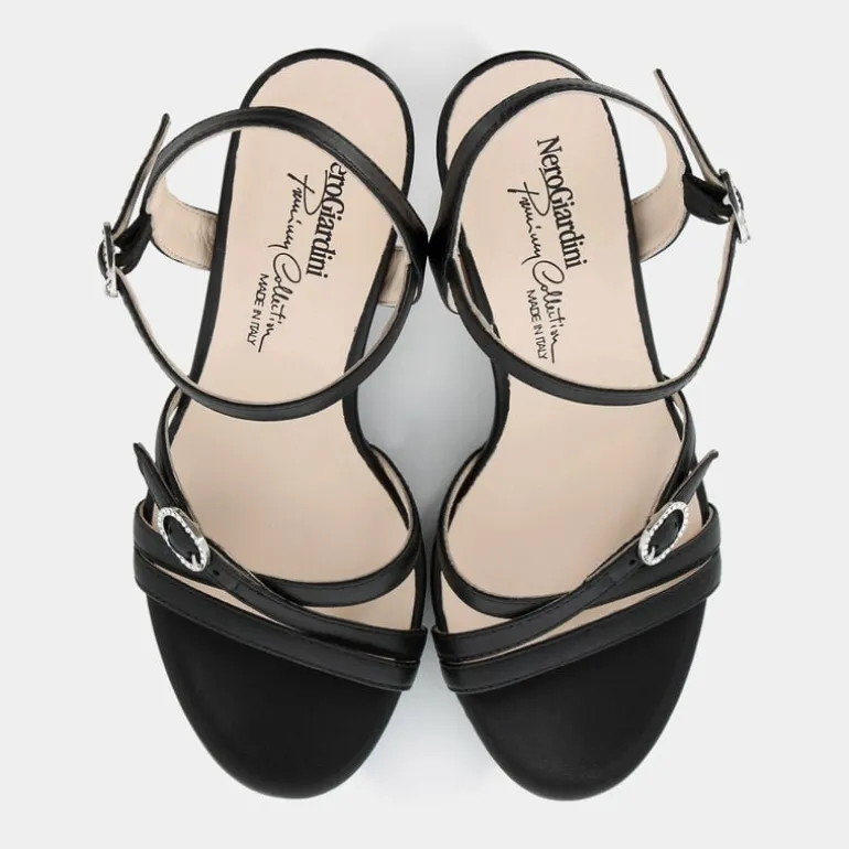 SANDALI NERO E410122DE