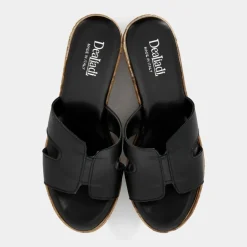 SANDALI NERO CL-E24D-07