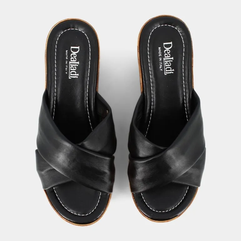 SANDALI NERO CL-E24D-04