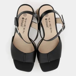 SANDALI NERO ME-E25D-19