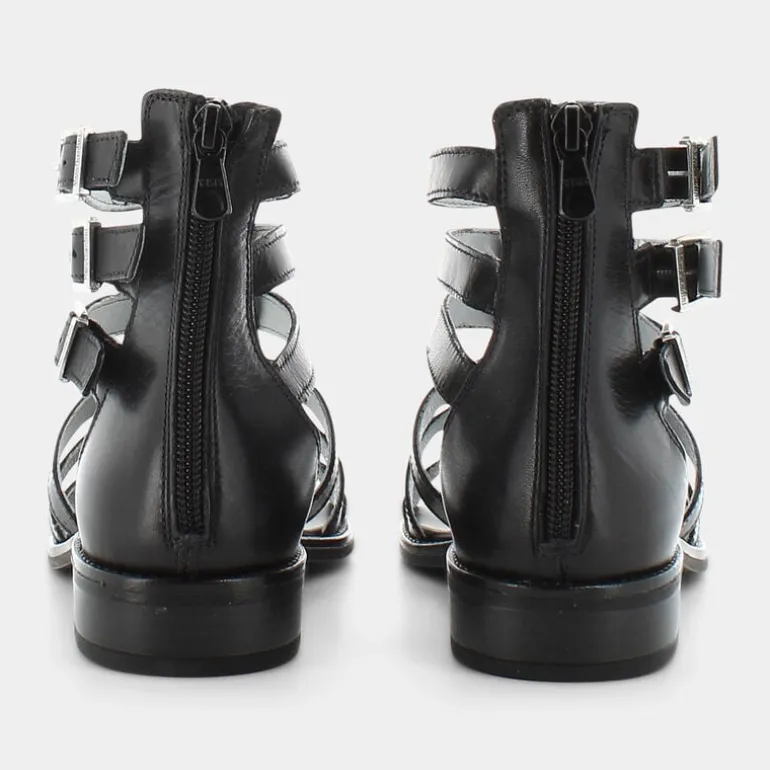 SANDALI NERO E012490D