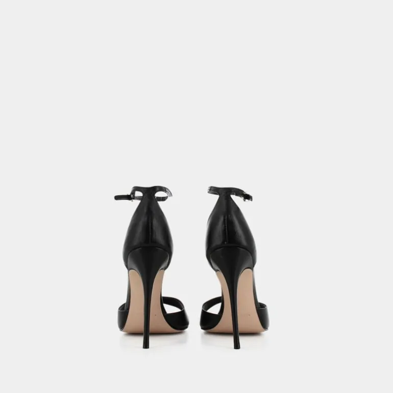 SANDALI NERO UN-E23D-04