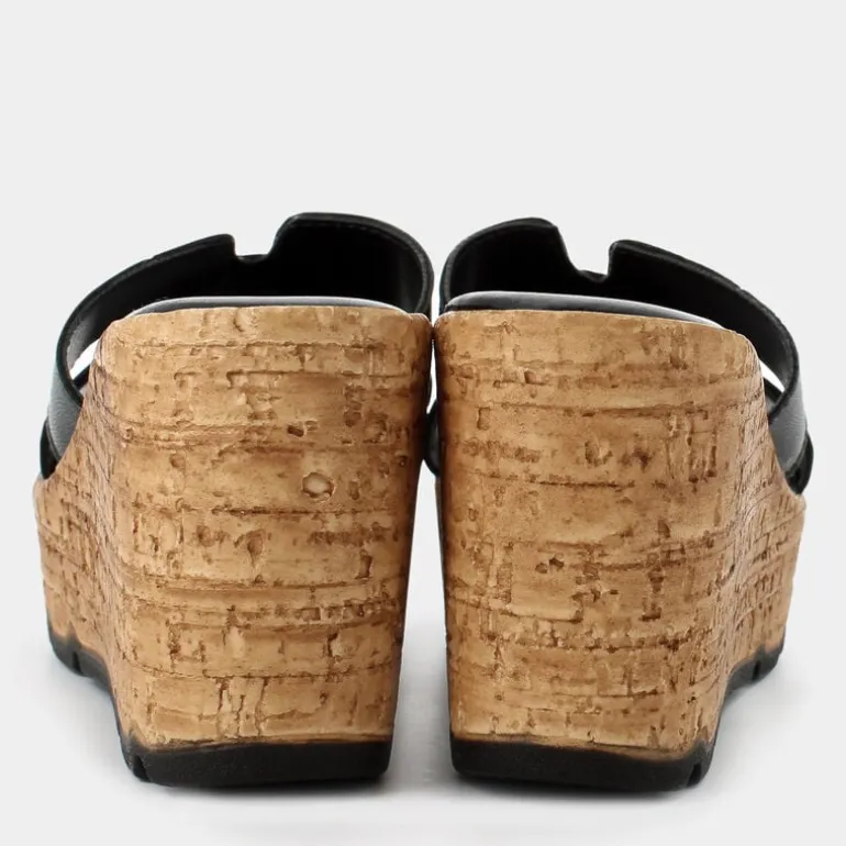 SANDALI NERO CL-E24D-07