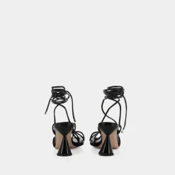 SANDALI NERO UN-E23D-12