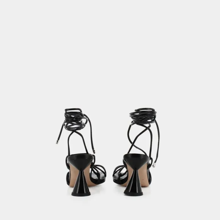 SANDALI NERO UN-E23D-12