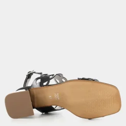 SANDALI NERO CM-E25D-06