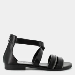 SANDALI NERO/CDF MA-E24D-06