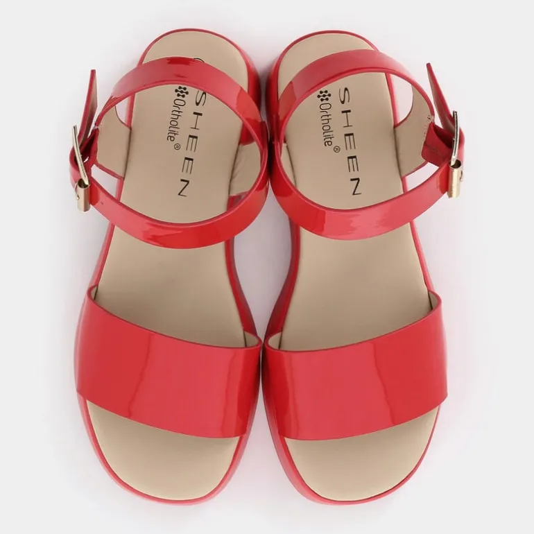 SANDALI ROSSO RE-E25D-15