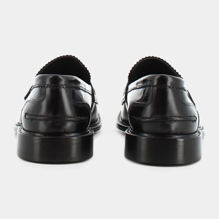 SANS- MOCASSINI NERO VN-E22U-04