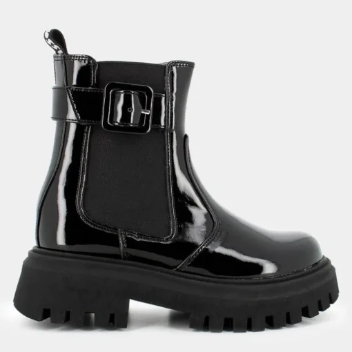 15933- SCARPONCINI E STIVALETTI NERO VERNICE AG-16682