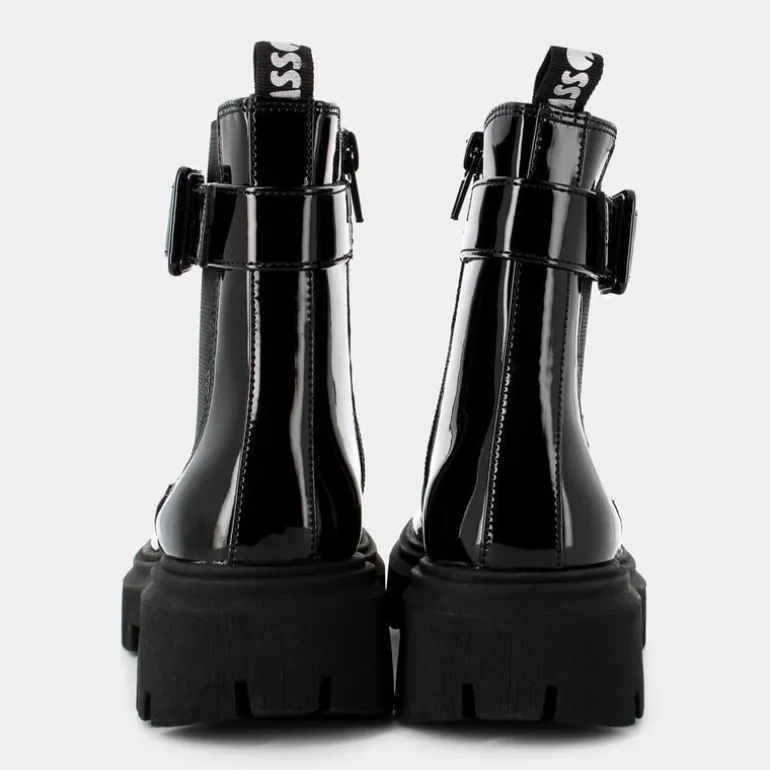 15933- SCARPONCINI E STIVALETTI NERO VERNICE AG-16682