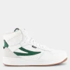sevaro mid- SPORTIVE White-Verdant Green FFM0256