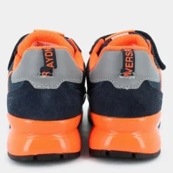 SHOOT JR - 8- SNEAKERS BLU ARANCIONE JS290023L