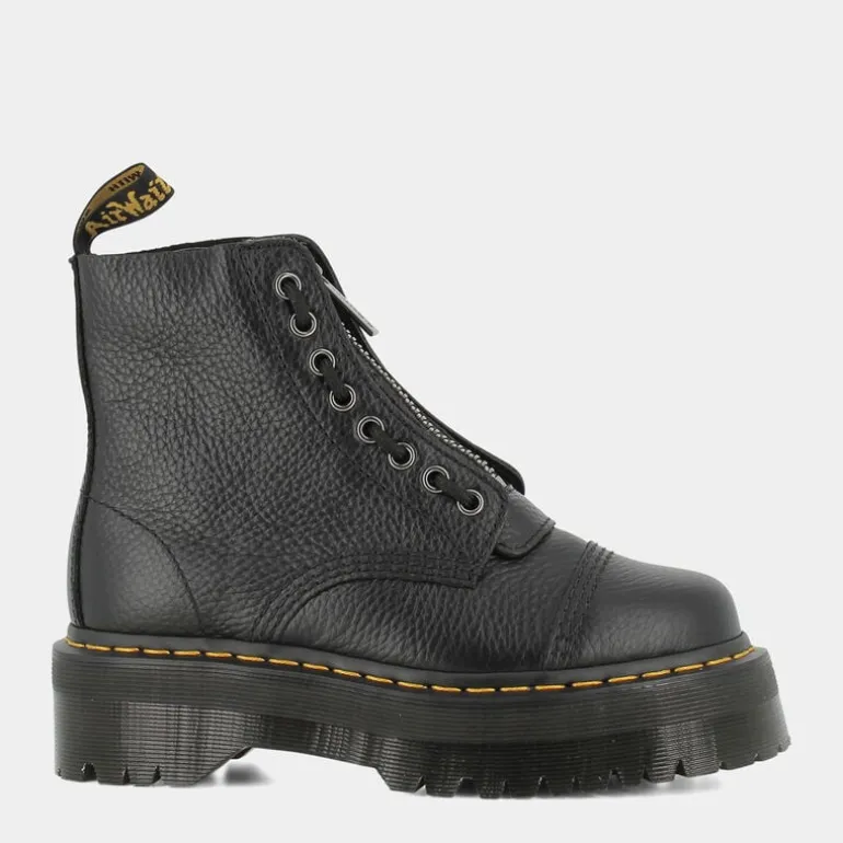 Sinclair- SCARPONCINI Black Milled Nappa 22564001