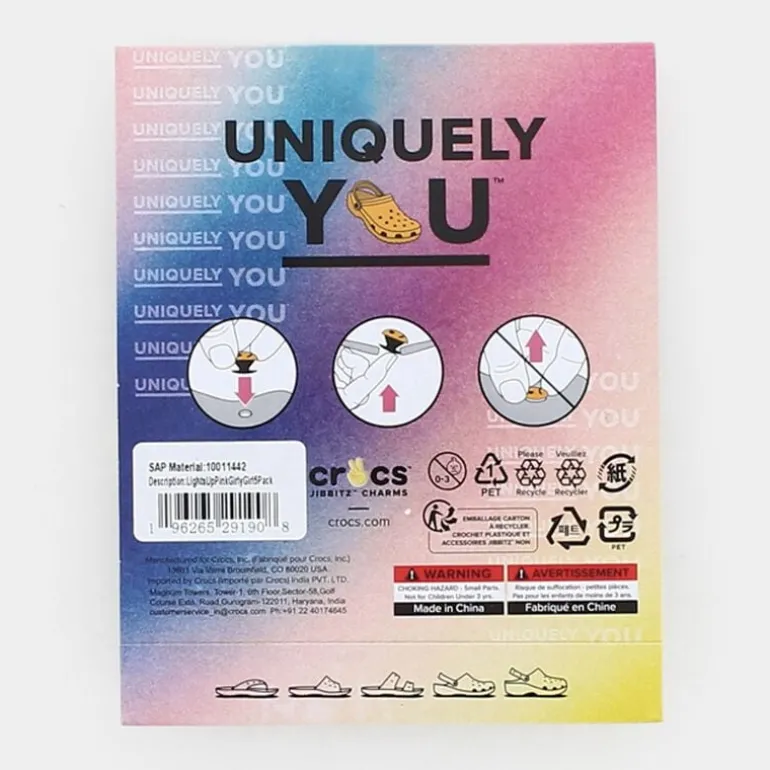 SKATEBOARD IS LIFE- JIBBITZ PER CROCS ASSORTITI 3641