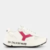 SNEAKERS BIANCO ROSA OW-E21D-06