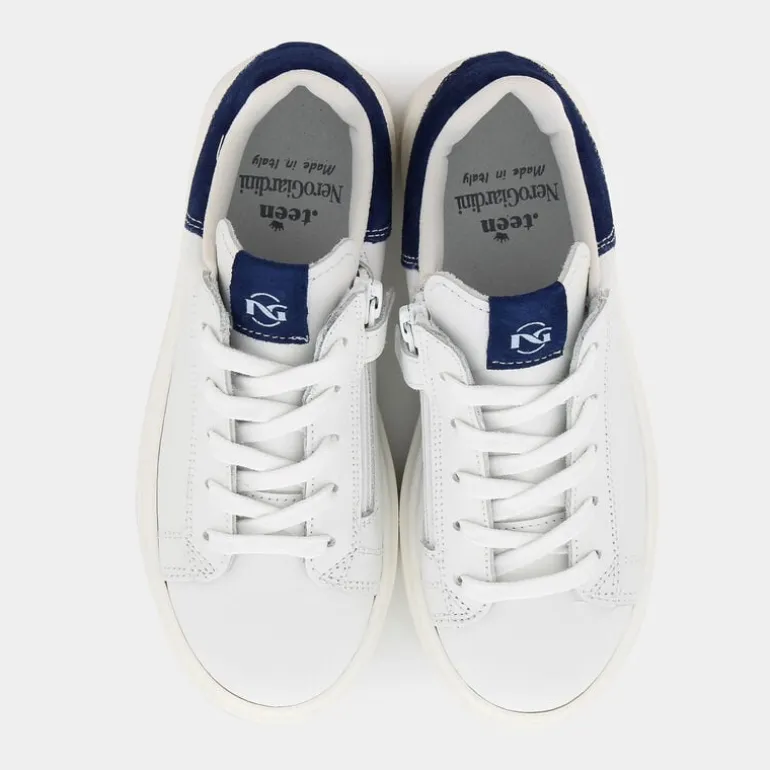 SNEAKERS BIANCO BLU E434640M
