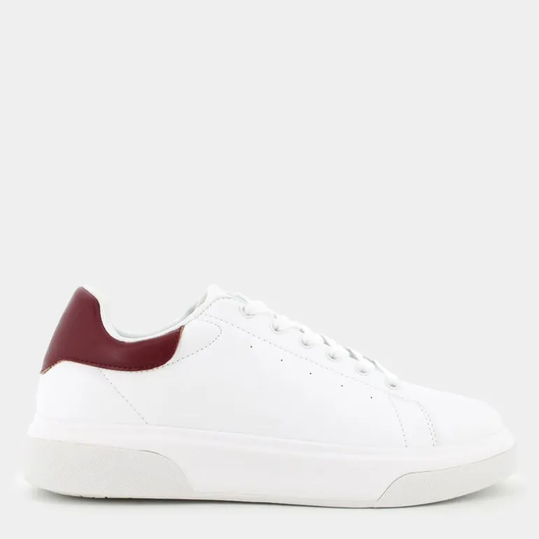 SNEAKERS BIANCO/BORDEAUX AW-I24U-01
