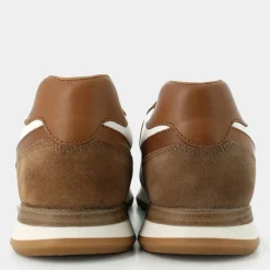 SNEAKERS BIANCO+BEIGE+MARRONE AC-E25U-10