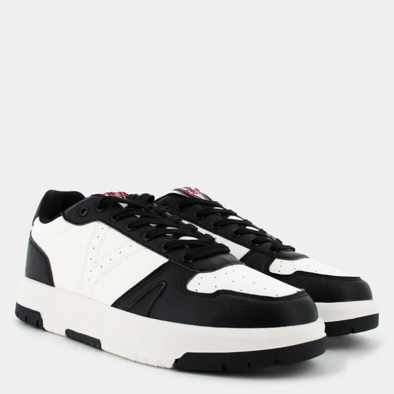 SNEAKERS BIANCO/NERO HZ-I24U-01