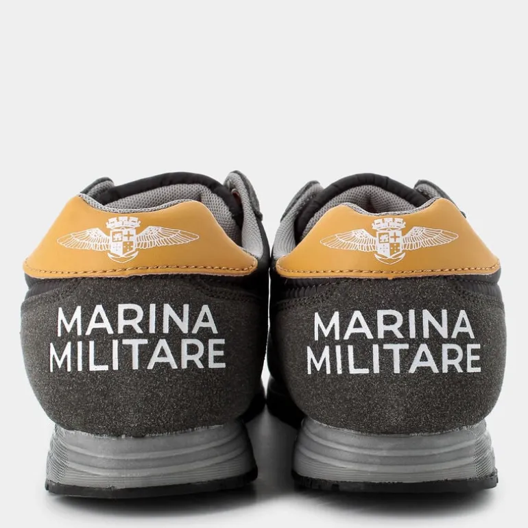 SNEAKERS GRIGIO/OCRA MM256