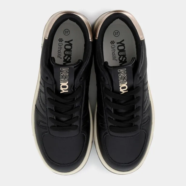 SNEAKERS NERO HZ-I24D-03