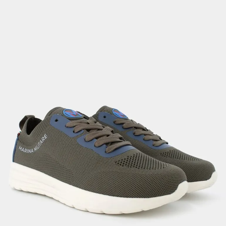 SNEAKERS VERDE MILITARE MM-2207