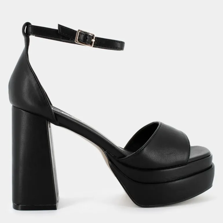 SOFT- SANDALI NERO RE-E24D-07