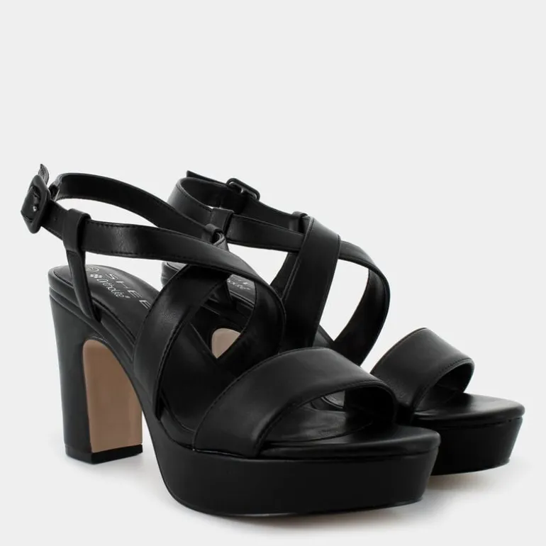 SOFT- SANDALI NERO ME-E24D-30