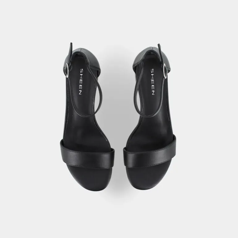 SOFT- SANDALI NERO DY-E24D-02