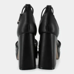 SOFT- SANDALI NERO RE-E24D-07