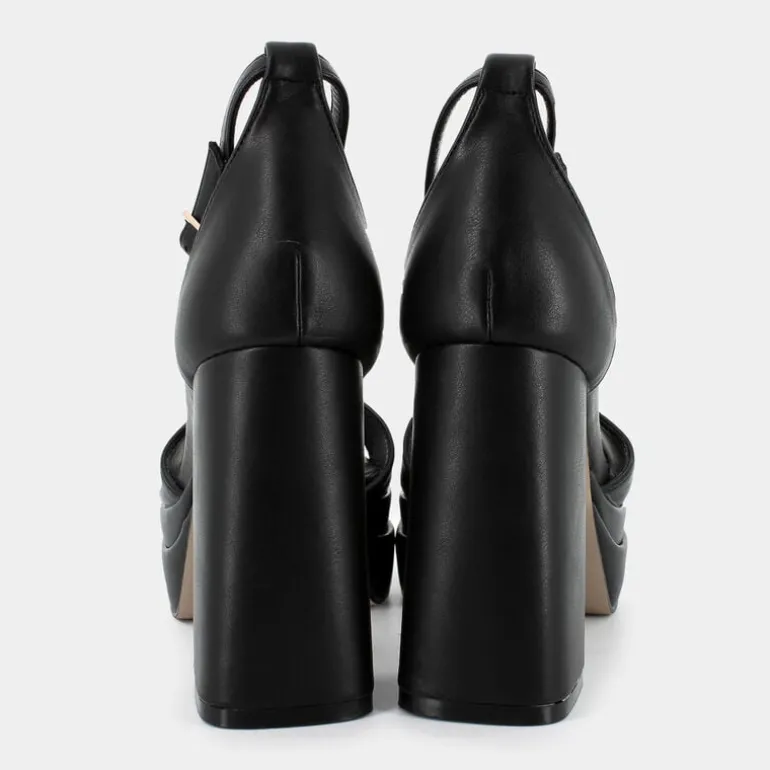 SOFT- SANDALI NERO RE-E24D-07