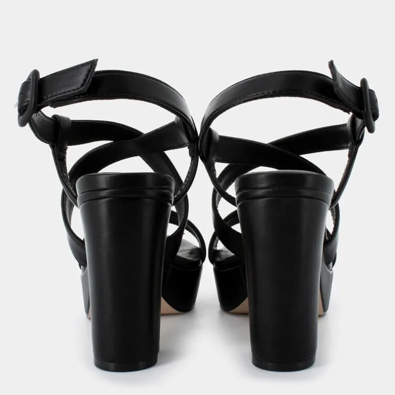 SOFT- SANDALI NERO ME-E24D-30