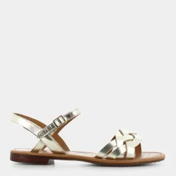 SOZY- SANDALI PLATINO D35LXB000CFC2012