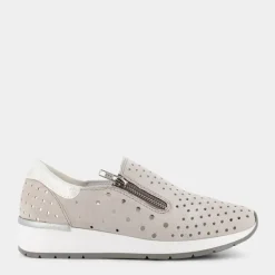 SPEEDY- MOCASSINI GRIGIO PERLA WR-E23D-07