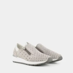 SPEEDY- MOCASSINI GRIGIO PERLA WR-E23D-07