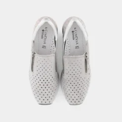 SPEEDY- MOCASSINI GRIGIO PERLA WR-E23D-07